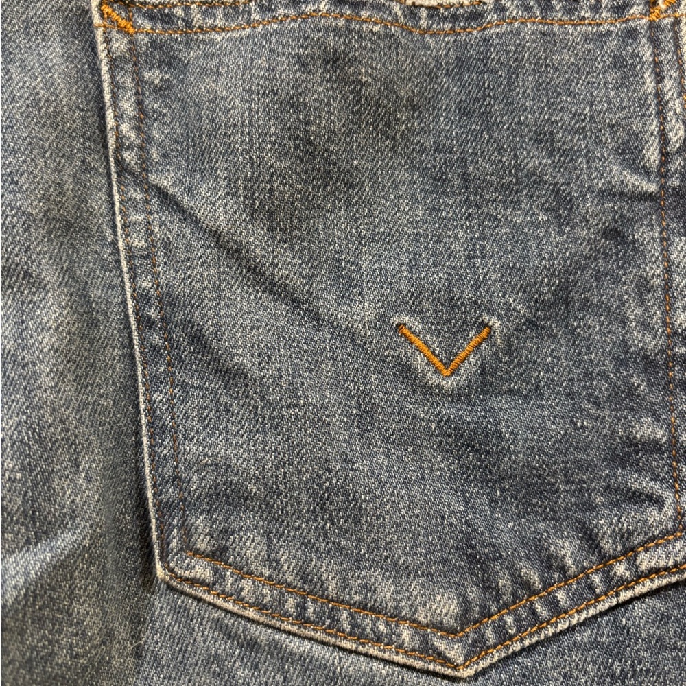 Hudson Jeans Women's Classic Blue Straight Jeans - Picture 4 of 4